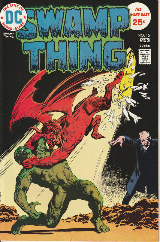 SWAMP THING #15 - DC COMICS - MAR 1975 (7.0-7.5)