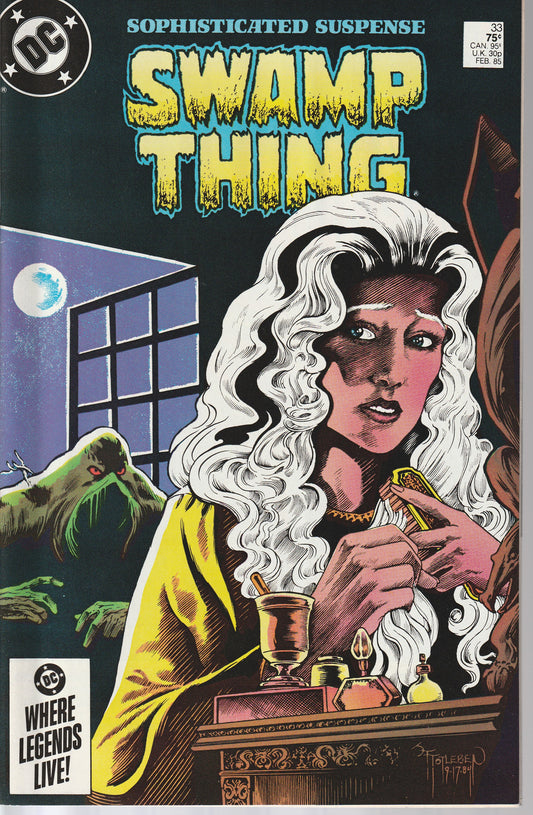 SAGA OF THE SWAMP THING #33 - DC COMICS - OCT 23 1984 (8.5-9.0)