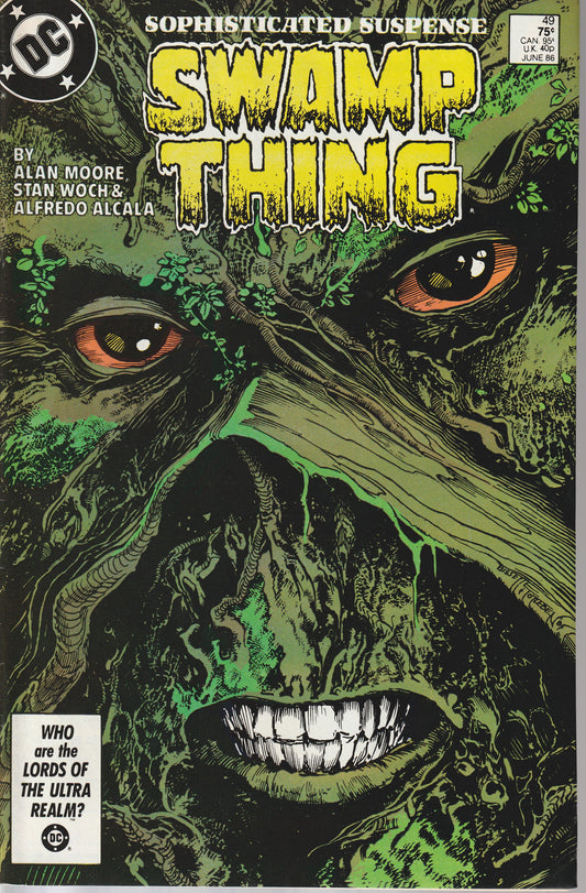 SWAMP THING #49 - DC COMICS - FEB 25 1986 (7.5-8.0)