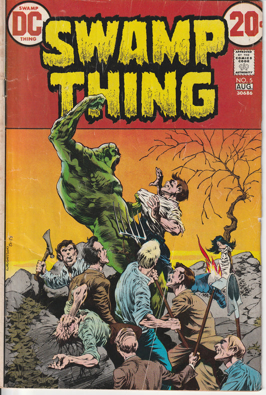 SWAMP THING #5 * BERNI WRIGHTSON