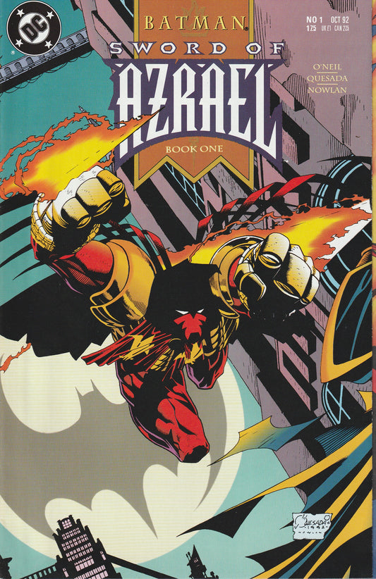 BATMAN : SWORD OF AZRAEL 1-4 * COMPLETE SET - DC - OCT 1992