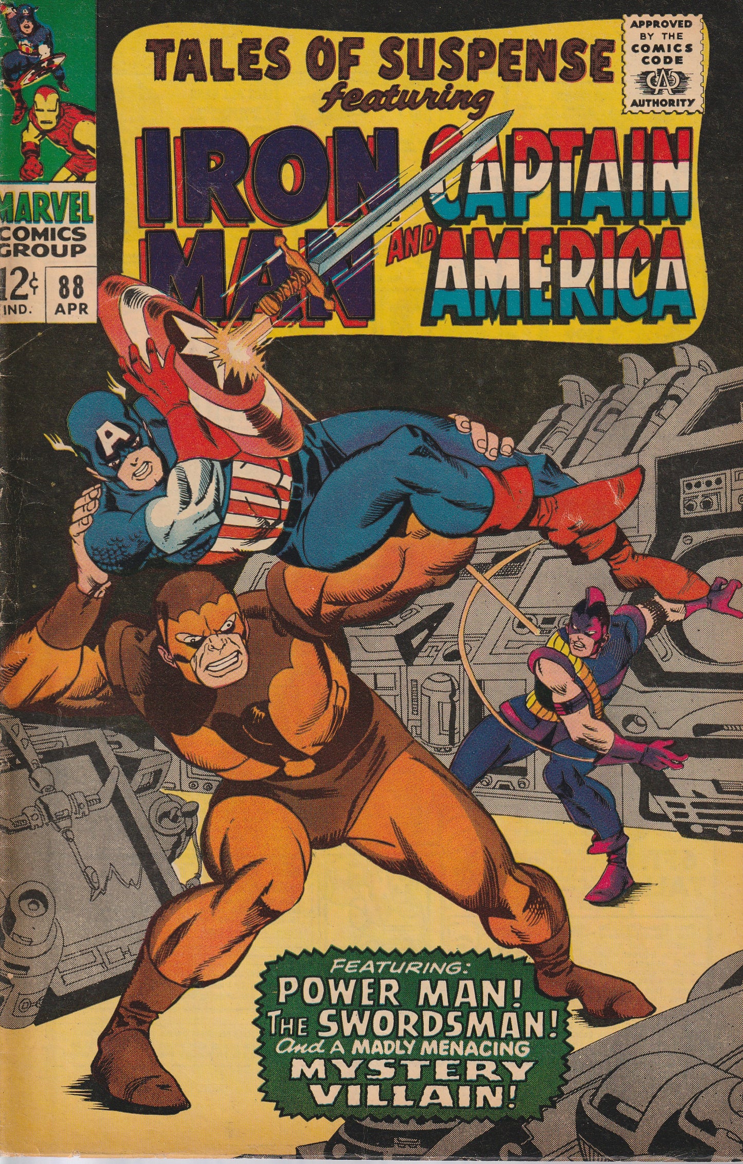 TALES OF SUSPENSE #88 - MARVEL COMICS - APR 1967