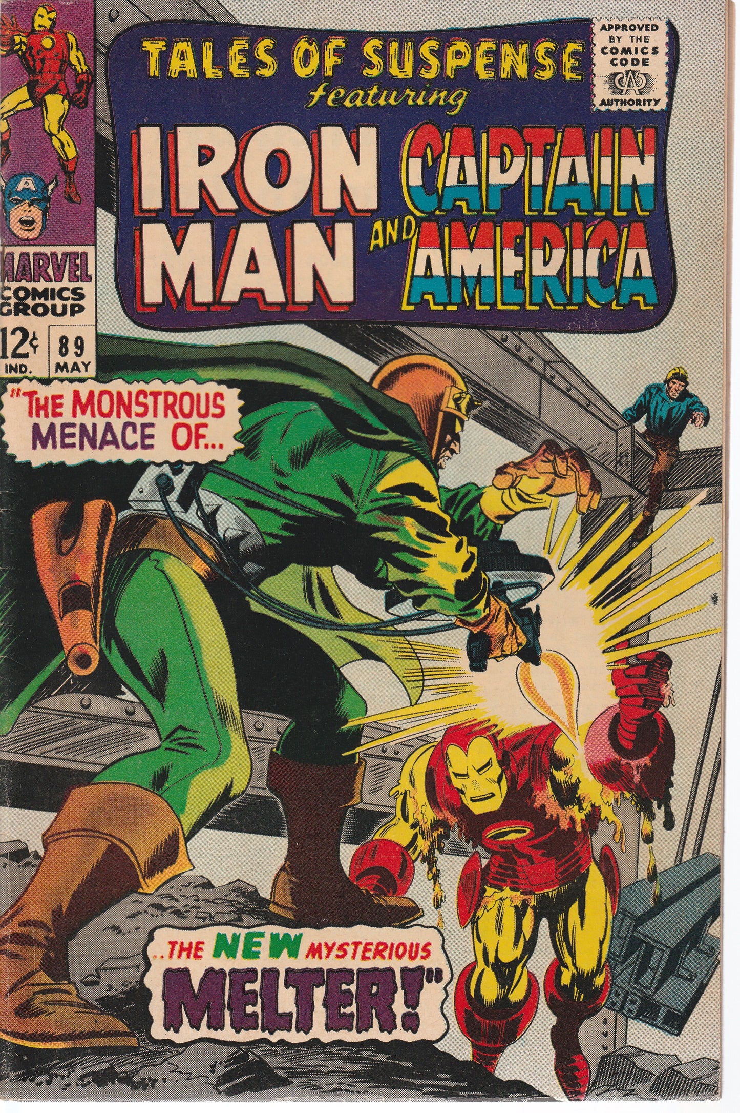 TALES OF SUSPENSE #89 - MARVEL COMICS - MAY 1967 (7.0)