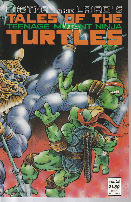 TALES OF THE TEENAGE MUTANT NINJA TURTLES #3