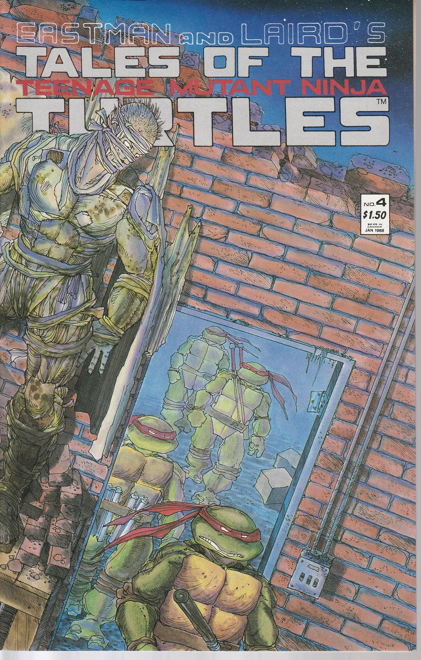 TALES OF THE TEENAGE MUTANT NINJA TURTLES #4