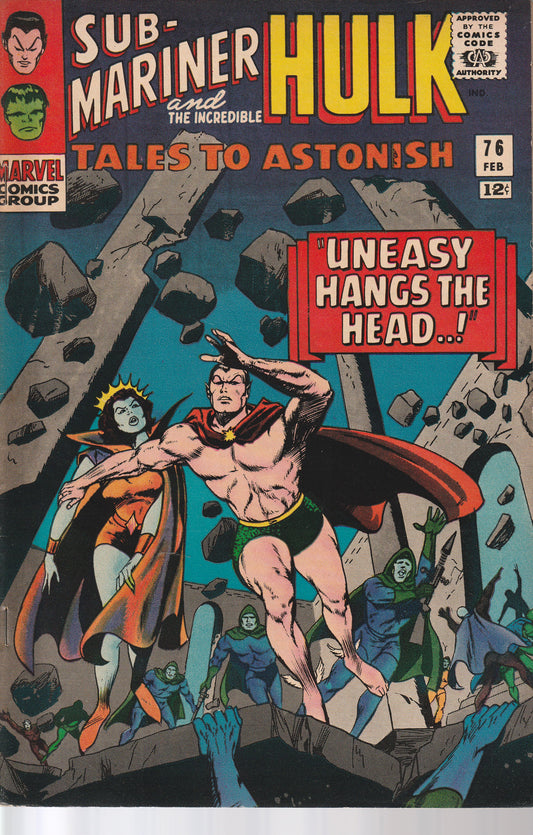 TALES TO ASTONISH #76 - MARVEL COMICS - FEB 1966 (7.5-8.0)