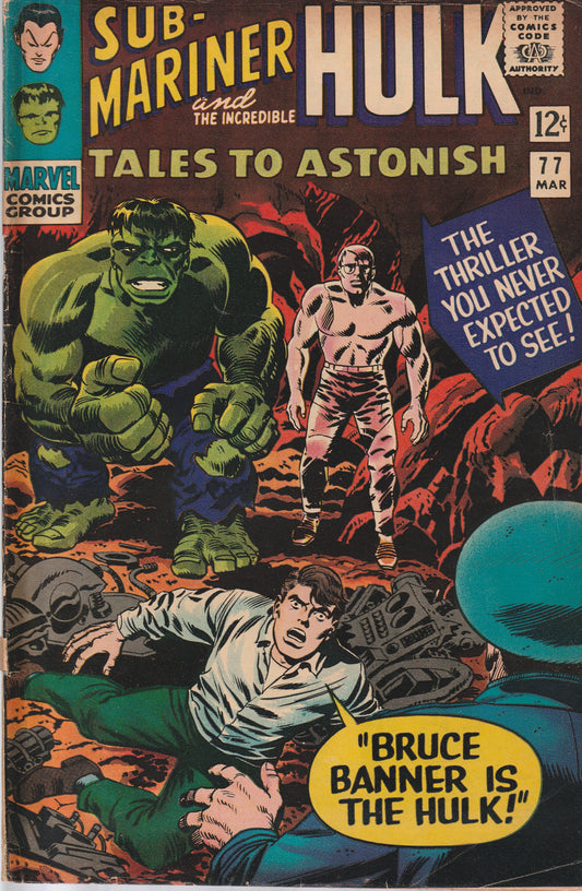 TALES TO ASTONISH #77 - MARVEL - MAR 1966 - 4.0-4.5