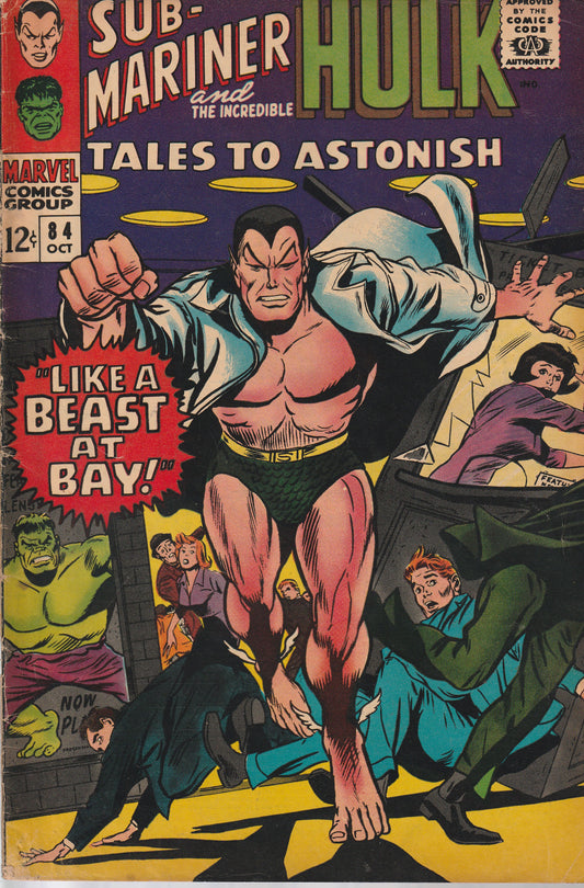 TALES TO ASTONISH #84 - MARVEL COMICS - OCT 1966 (3.5-4.0)