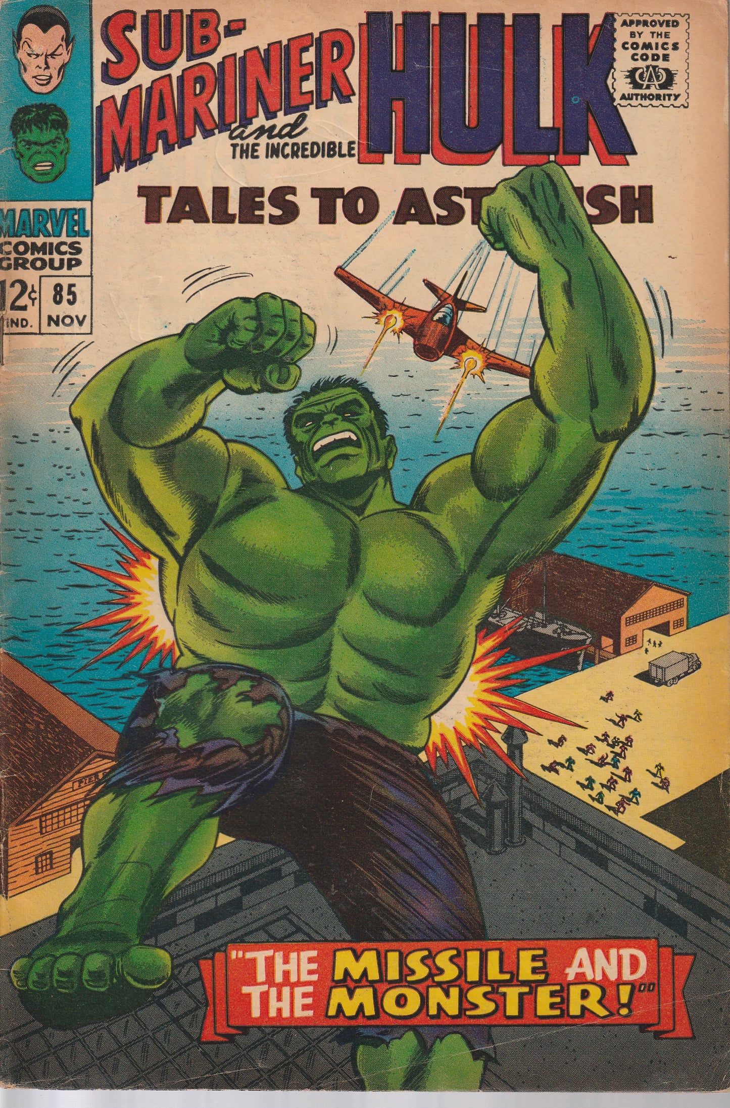 TALES TO ASTONISH #85 - MARVEL COMICS - NOV 1966