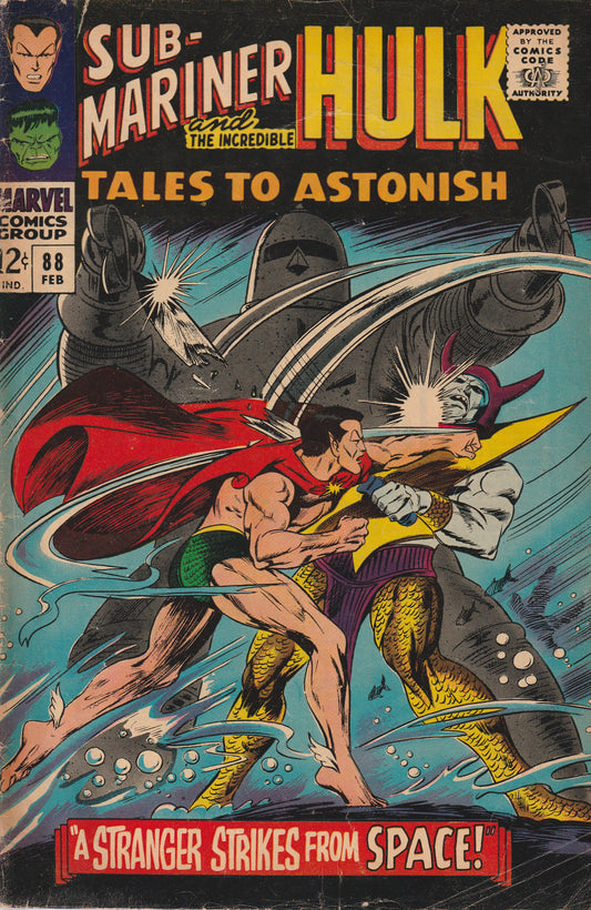 TALES TO ASTONISH #88 - MARVEL COMICS - FEB 1967 (4.0 - VG)