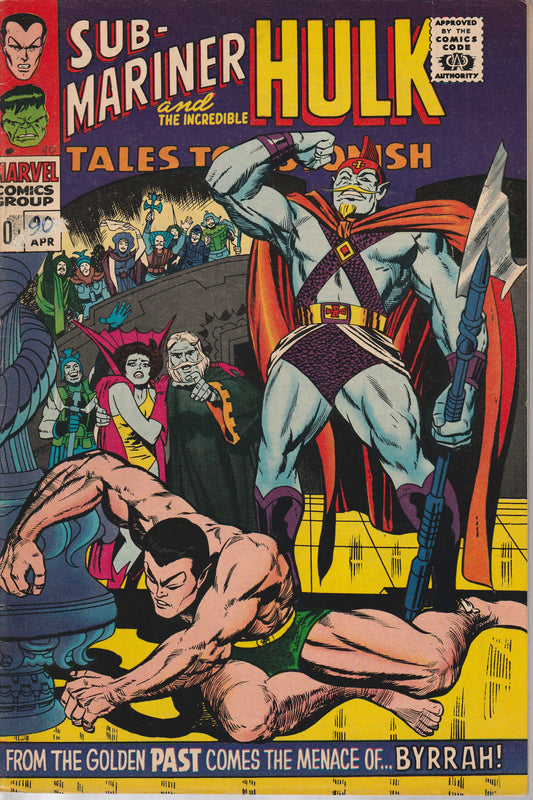 TALES TO ASTONISH #90 - 1st ABOMINATION! - MARVEL - APR 1966 (5.0)