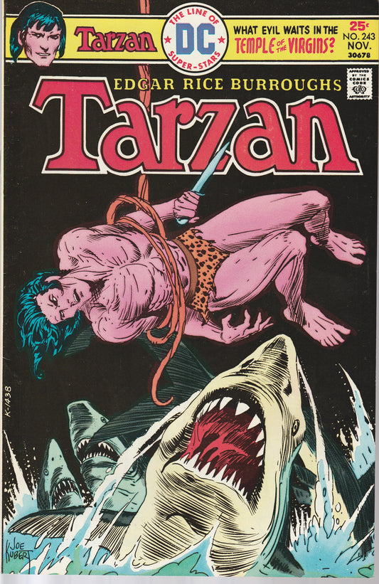 TARZAN #243 - DC COMICS - NOV 1975 (7.0-7.5)