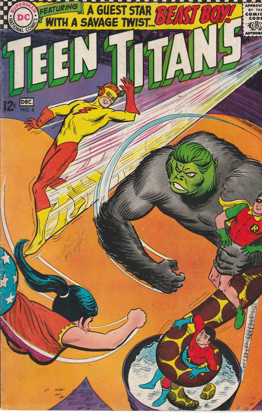 TEEN TITANS #6 || DC COMICS || SEP 20 1966 || (4.0)