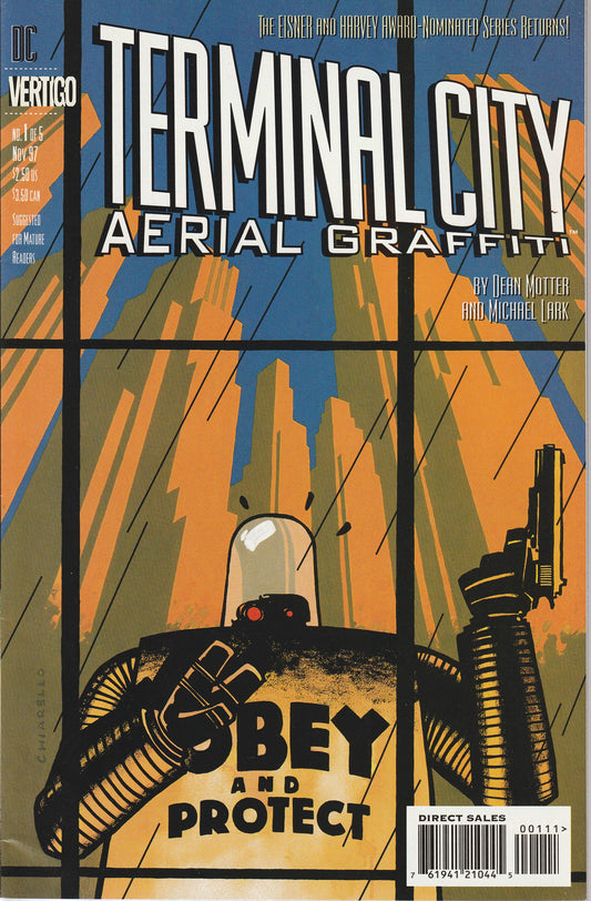 TERMINAL CITY : AERIAL GRAFFITI 1-5 * DC COMICS - 1997
