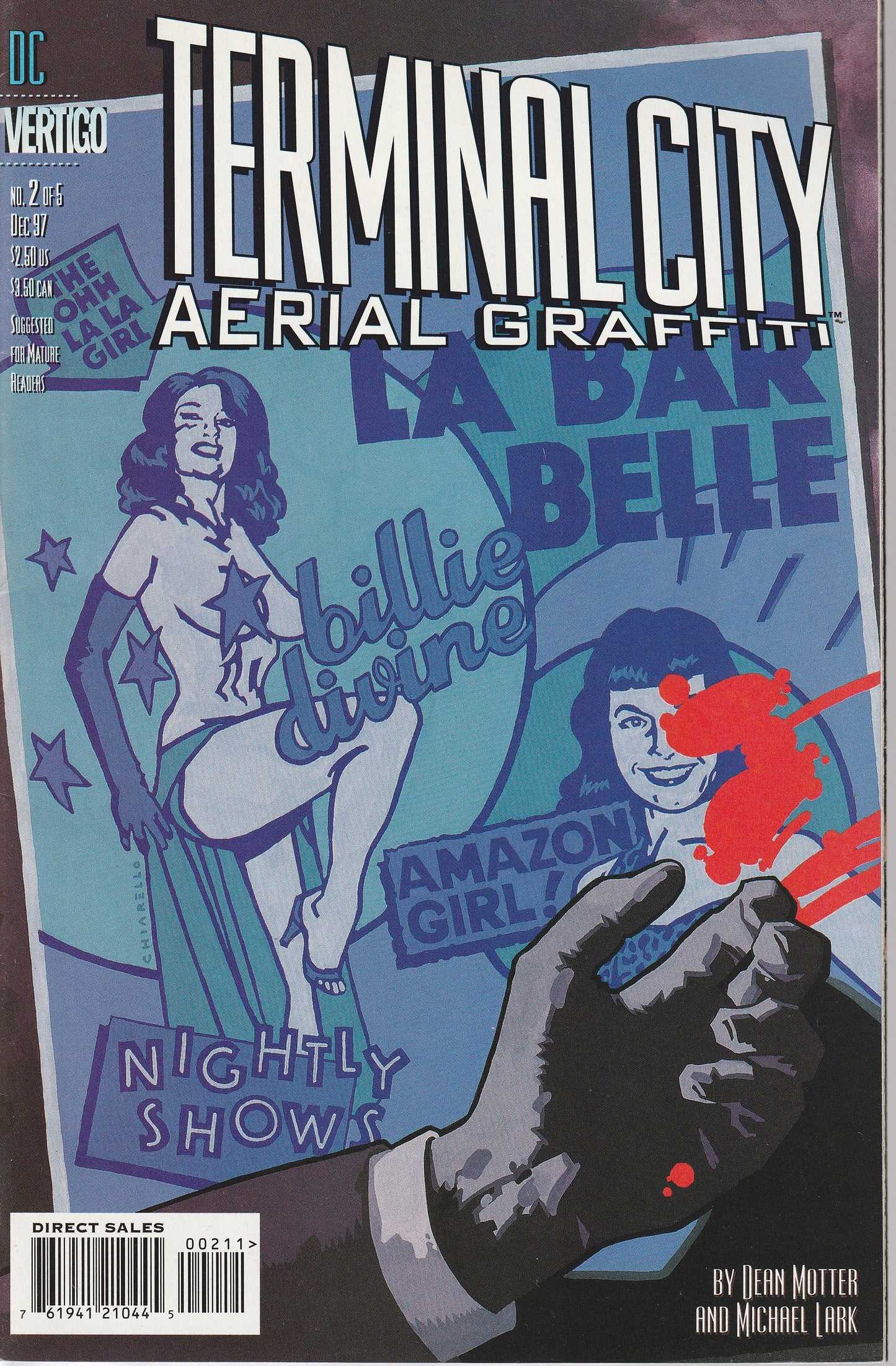 TERMINAL CITY : AERIAL GRAFFITI 1-5 * DC COMICS - 1997