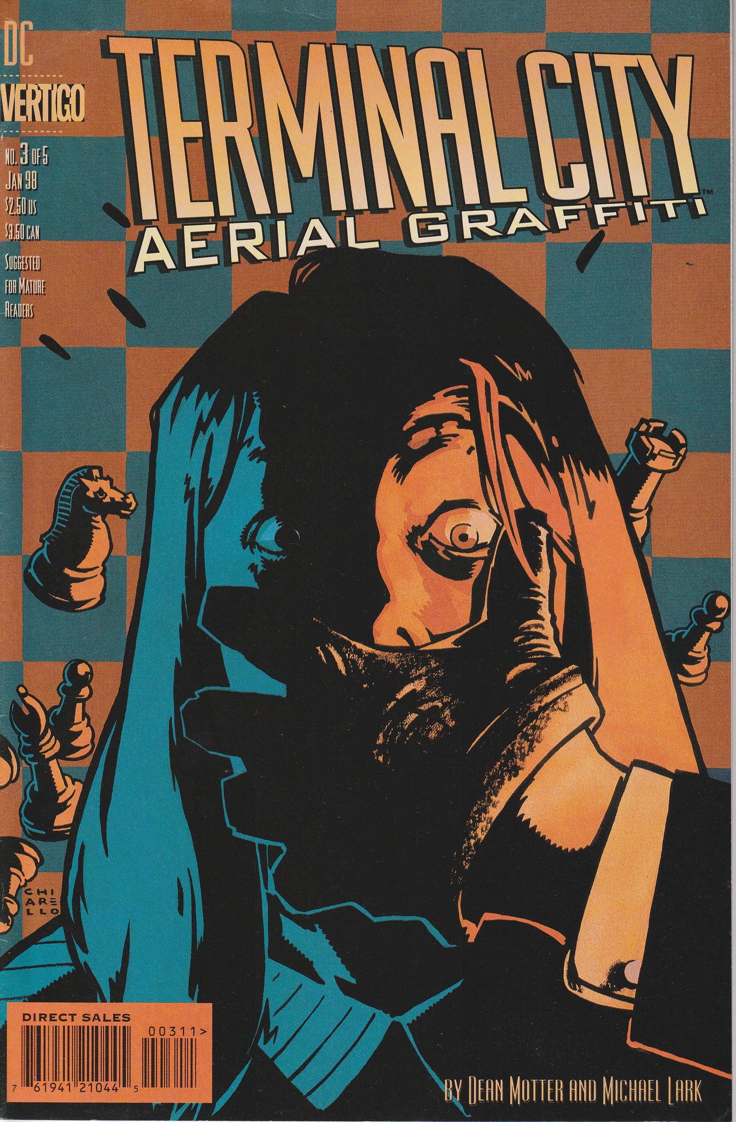 TERMINAL CITY : AERIAL GRAFFITI 1-5 * DC COMICS - 1997