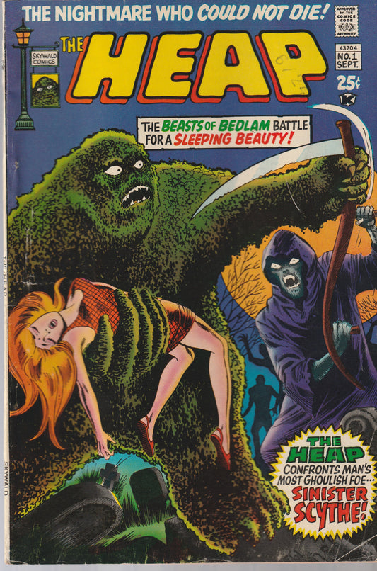 THE HEAP #1 - SKYWALD COMICS -  SEP 1971 (6.5-7.0)