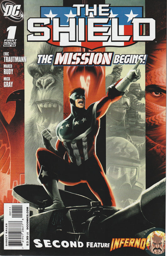 THE SHIELD 1-10 * DC COMICS - 2009