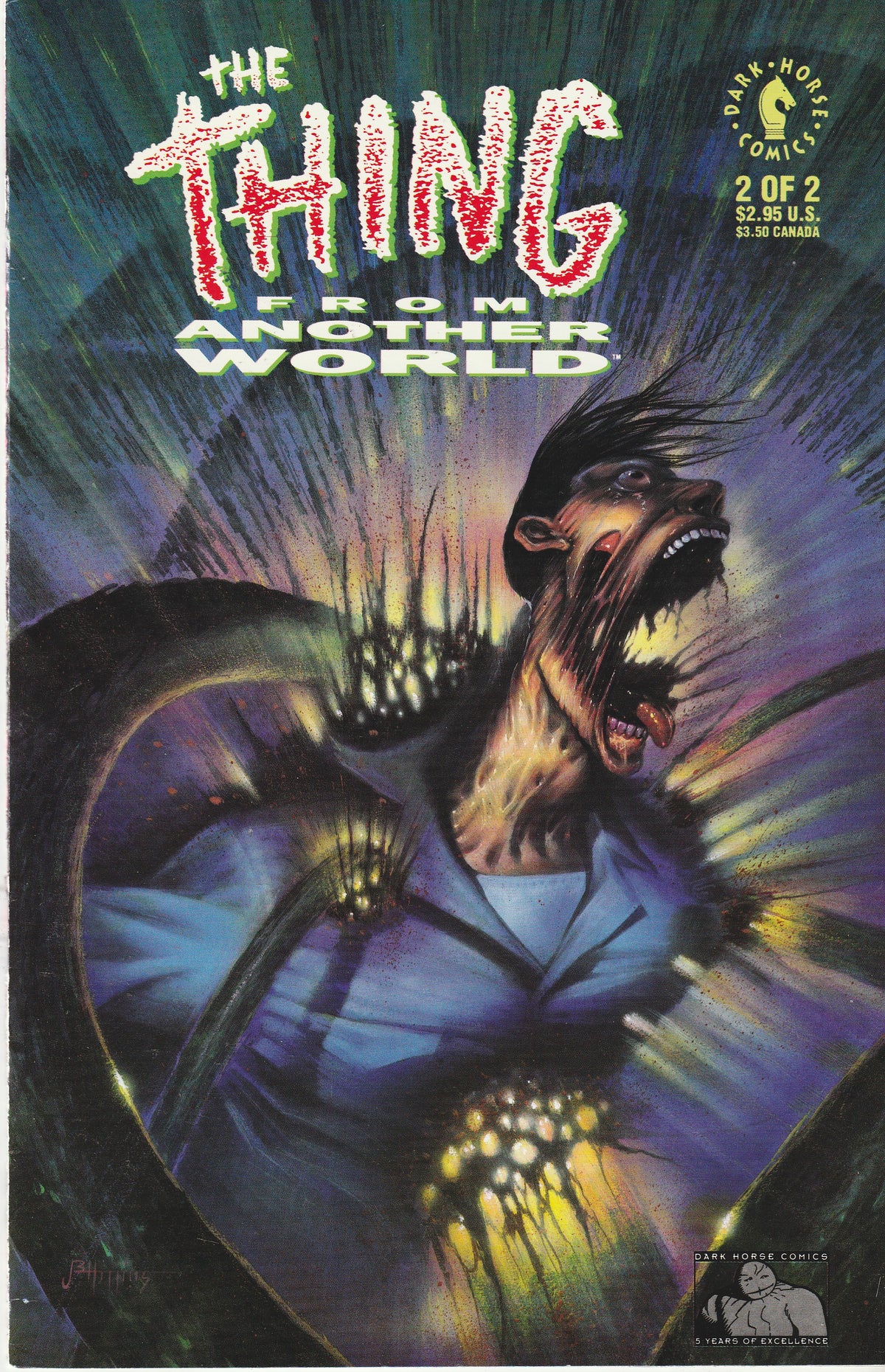 THE THING FROM ANOTHER WORLD #2 || DARK HORSE COMICS || 1982 || (8.0-8.5)