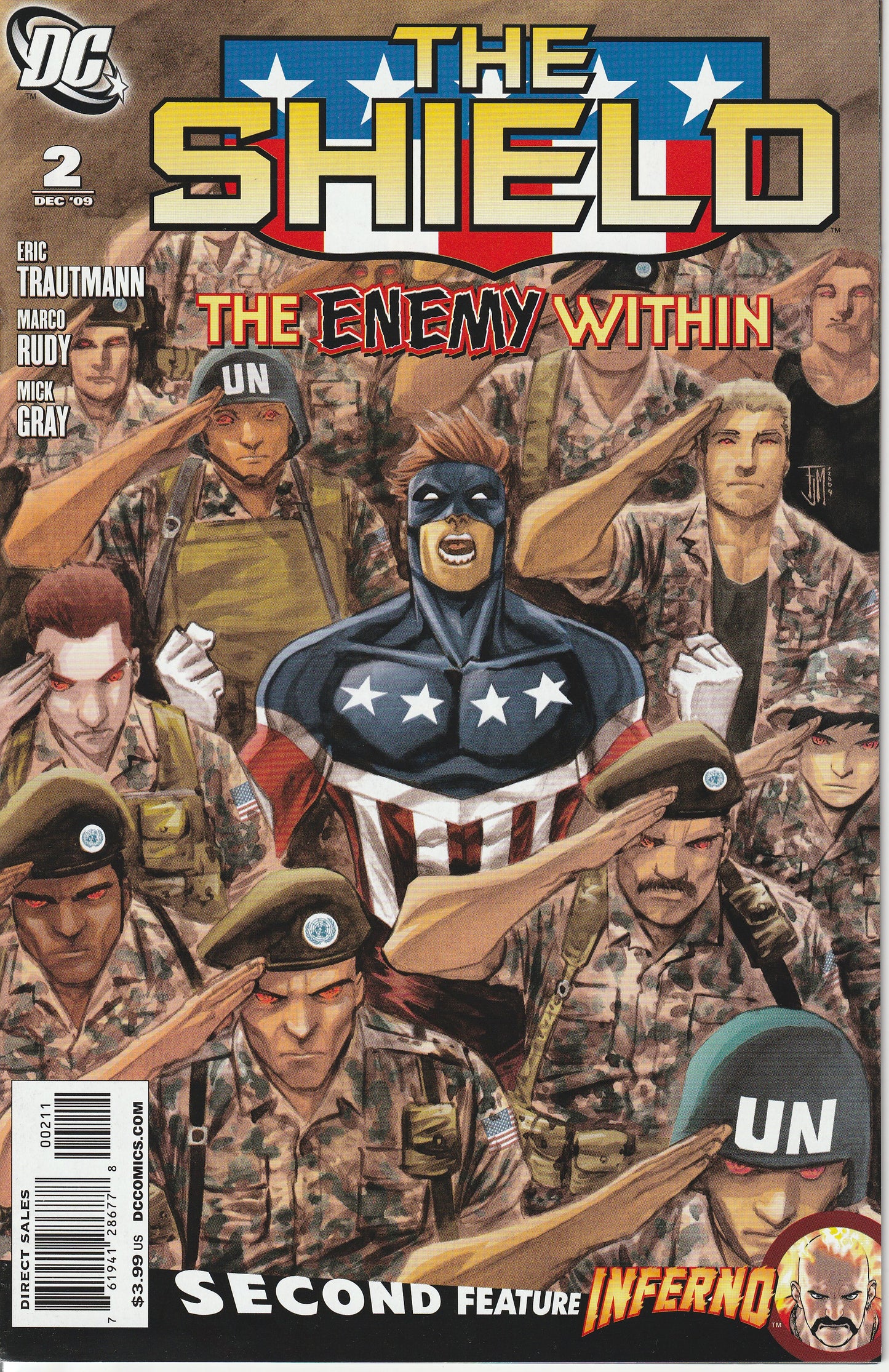 THE SHIELD 1-10 * DC COMICS - 2009