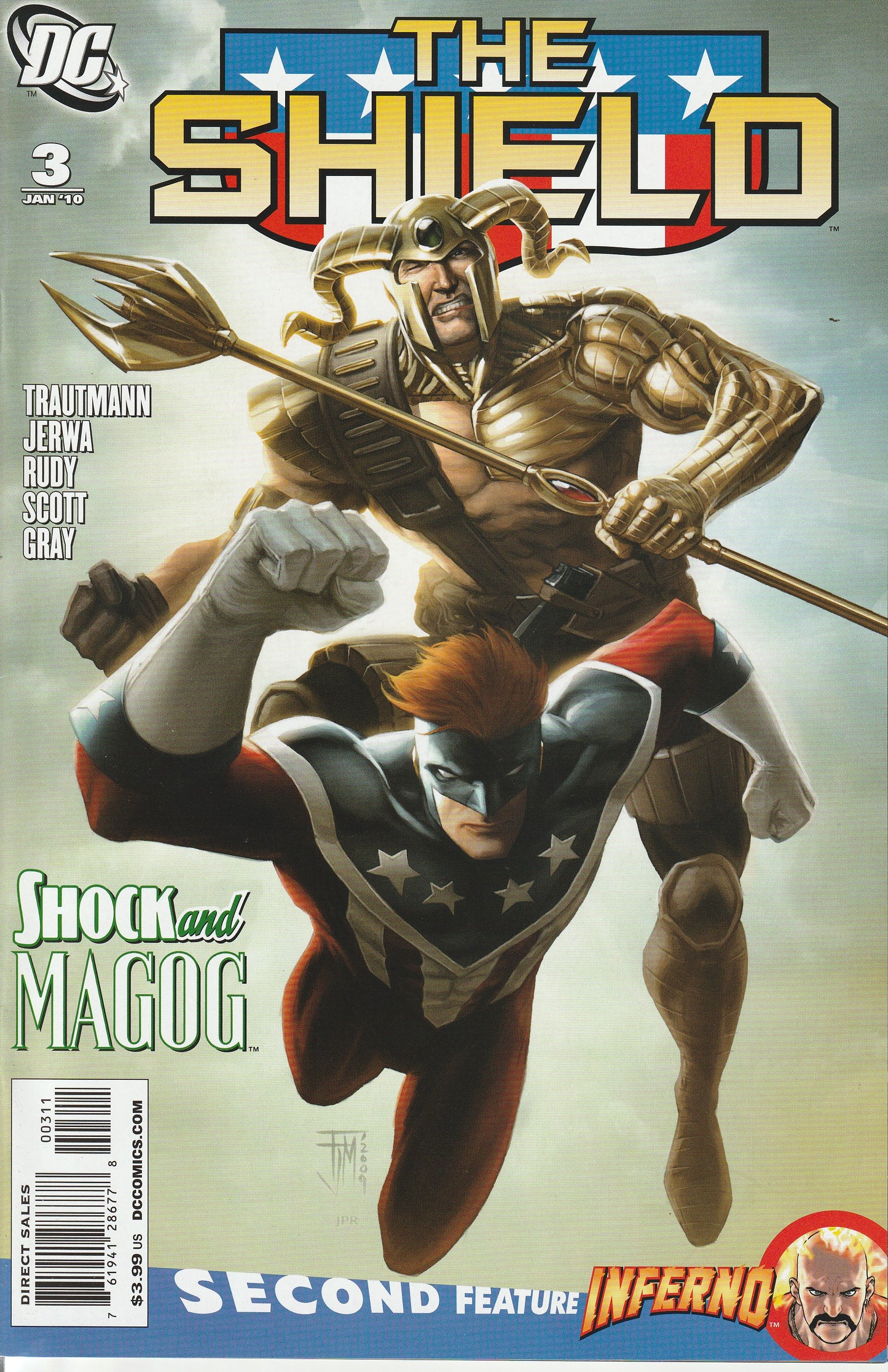 THE SHIELD 1-10 * DC COMICS - 2009