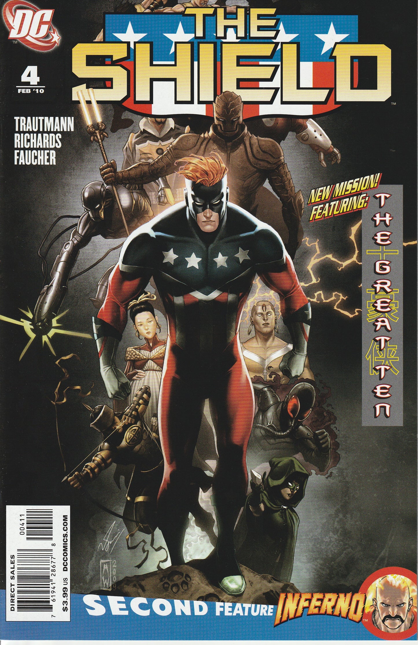 THE SHIELD 1-10 * DC COMICS - 2009