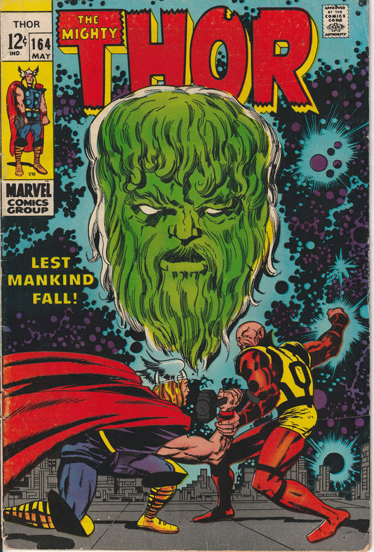 THOR #164 - MARVEL COMICS - MAY 1969 (4.5)