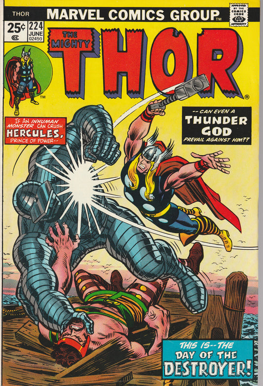 THOR #224 - MARVEL COMICS - JUNE 1974 (VF/NM)