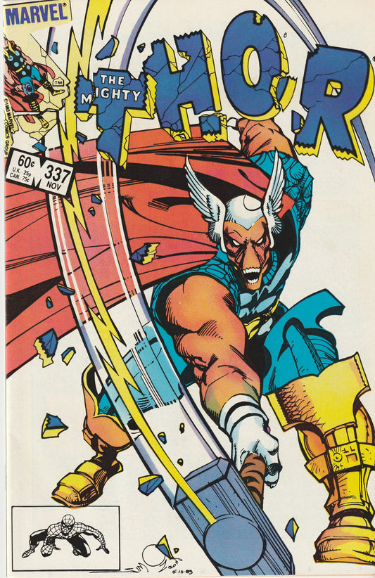 THOR #337 || MARVEL COMICS || NOV 1983 || (8.5-9.0)