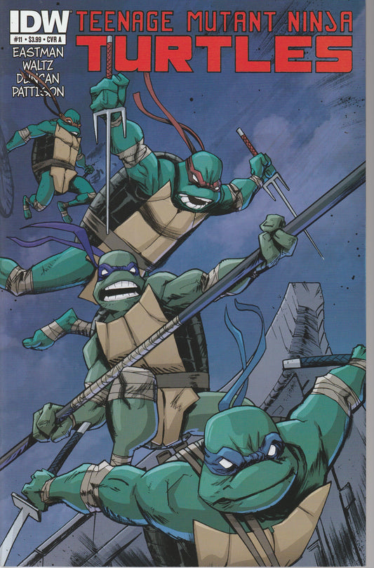 TEENAGE MUTANT NINJA TURTLES #11A - IDW JUNE 20, 2012