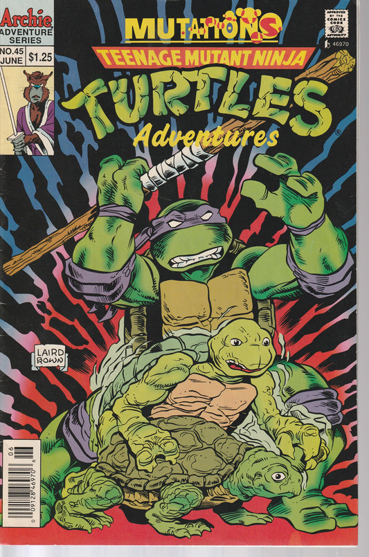 TEENAGE MUTANT NINJA TURTLES ADVENTURES #45