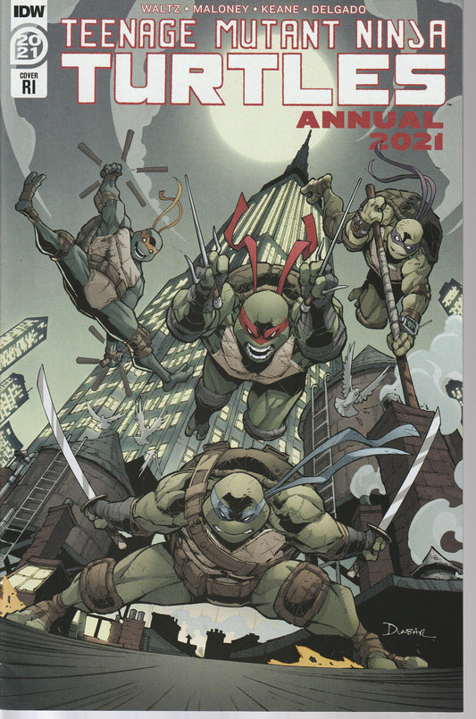 TEENAGE MUTANT NINJA TURTLES ANNUAL 2021 * 1:10 RETAILER INCENTIVE