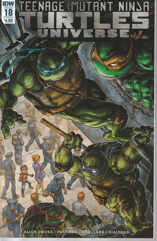 TEENAGE MUTANT NINJA TURTLES UNIVERSE #18A