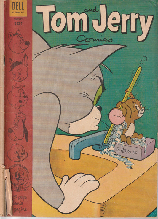 TOM AND JERRY #121 - DELL COMICS - AUG 10 1954 (2.0-2.5)
