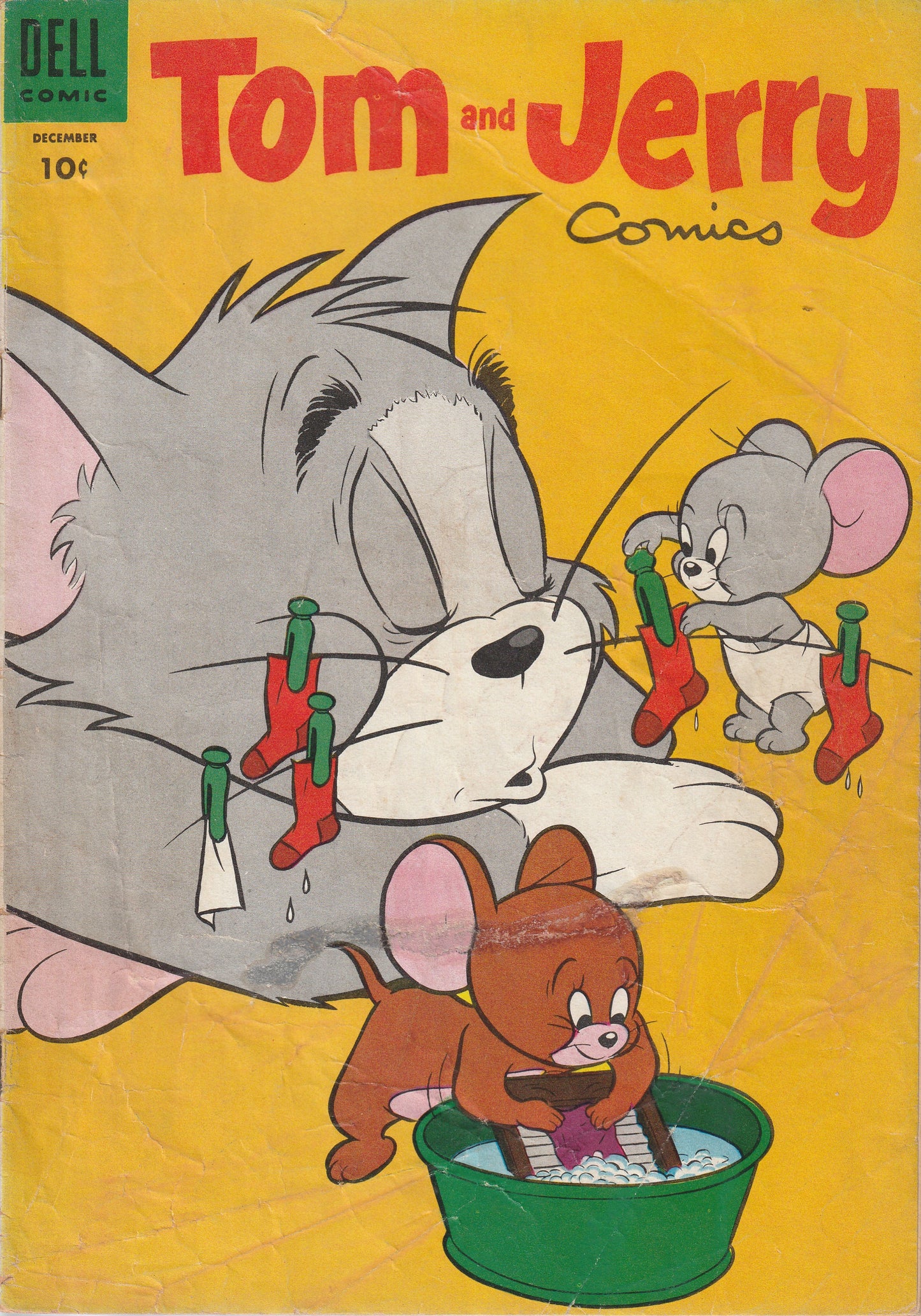 TOM AND JERRY #125 - DELL COMICS - DEC 10 1954