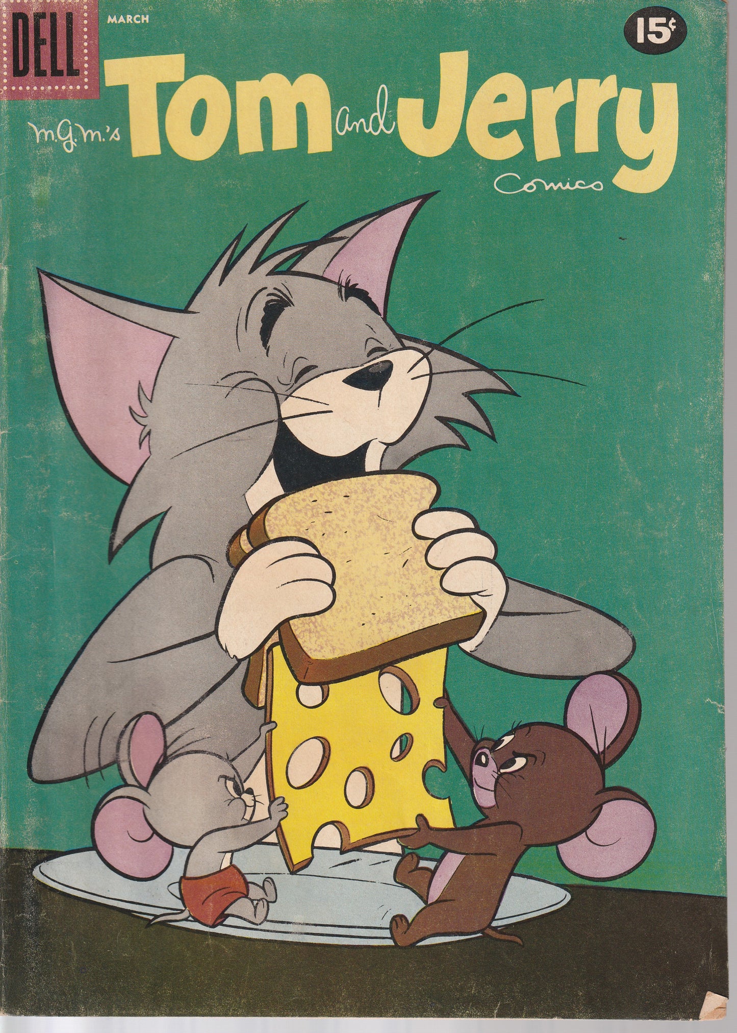 TOM AND JERRY #200 - DELL COMICS - MAR 1961 (6.0)