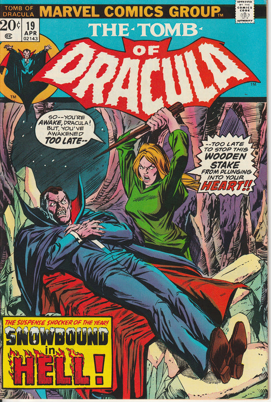 TOMB OF DRACULA #19 - MARVEL COMICS - APR 1974