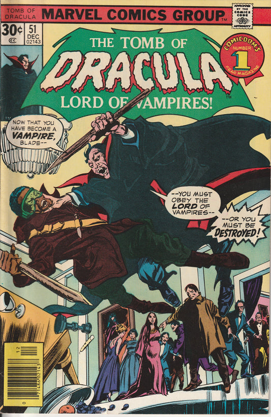 TOMB OF DRACULA #51 - MARVEL COMICS - DEC 1976 (6.0)