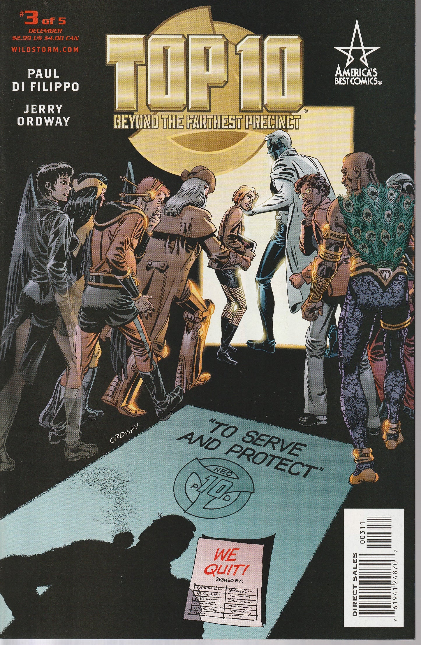 TOP 10 : BEYOND THE FARTHEST PRECINCT 1-5 * COMPLETE SET