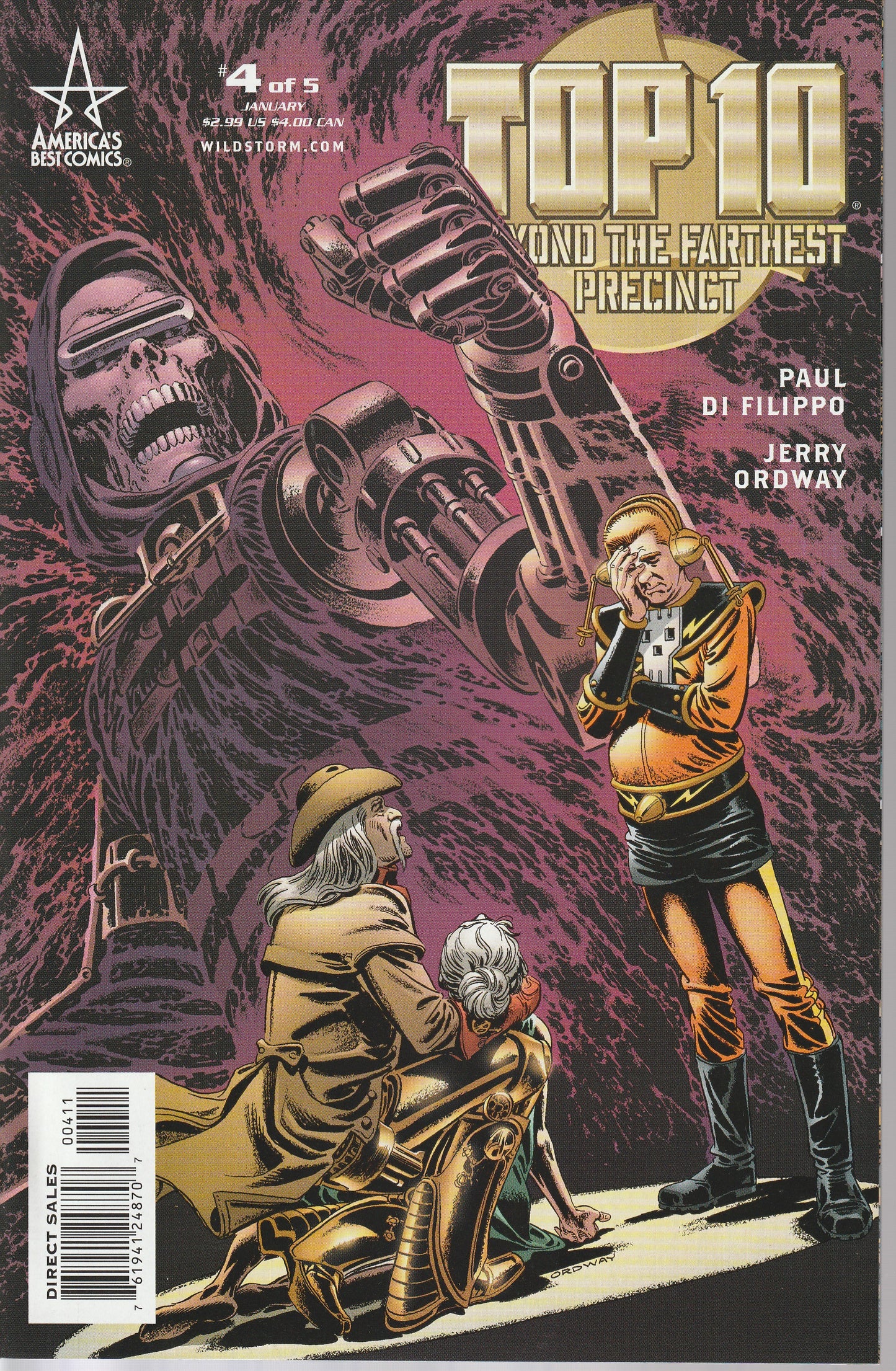 TOP 10 : BEYOND THE FARTHEST PRECINCT 1-5 * COMPLETE SET