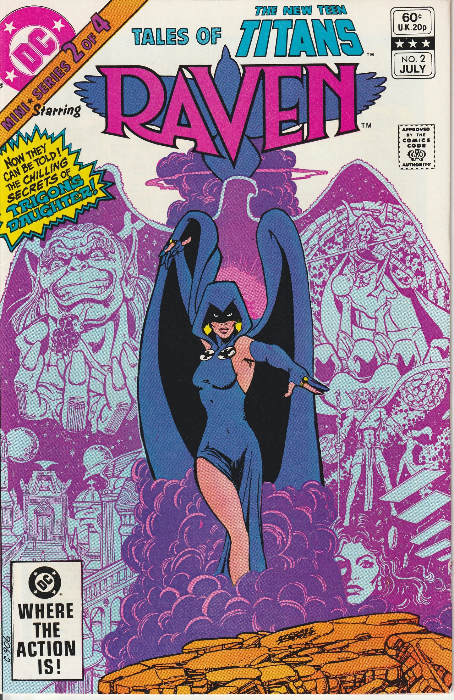 TALES OF THE NEW TEEN TITANS #1-4 * DC COMICS - MAR 1982