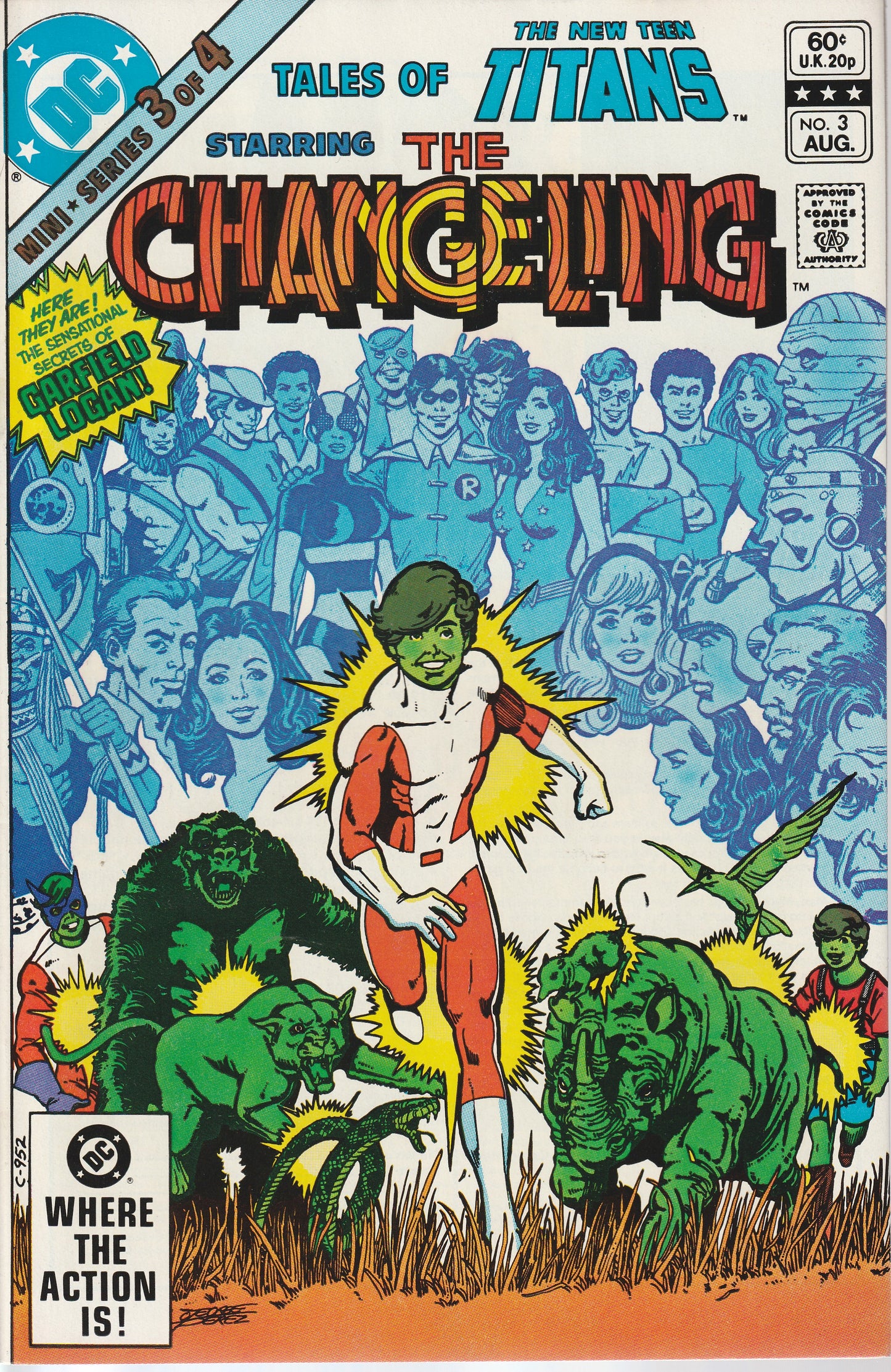 TALES OF THE NEW TEEN TITANS #1-4 * DC COMICS - MAR 1982