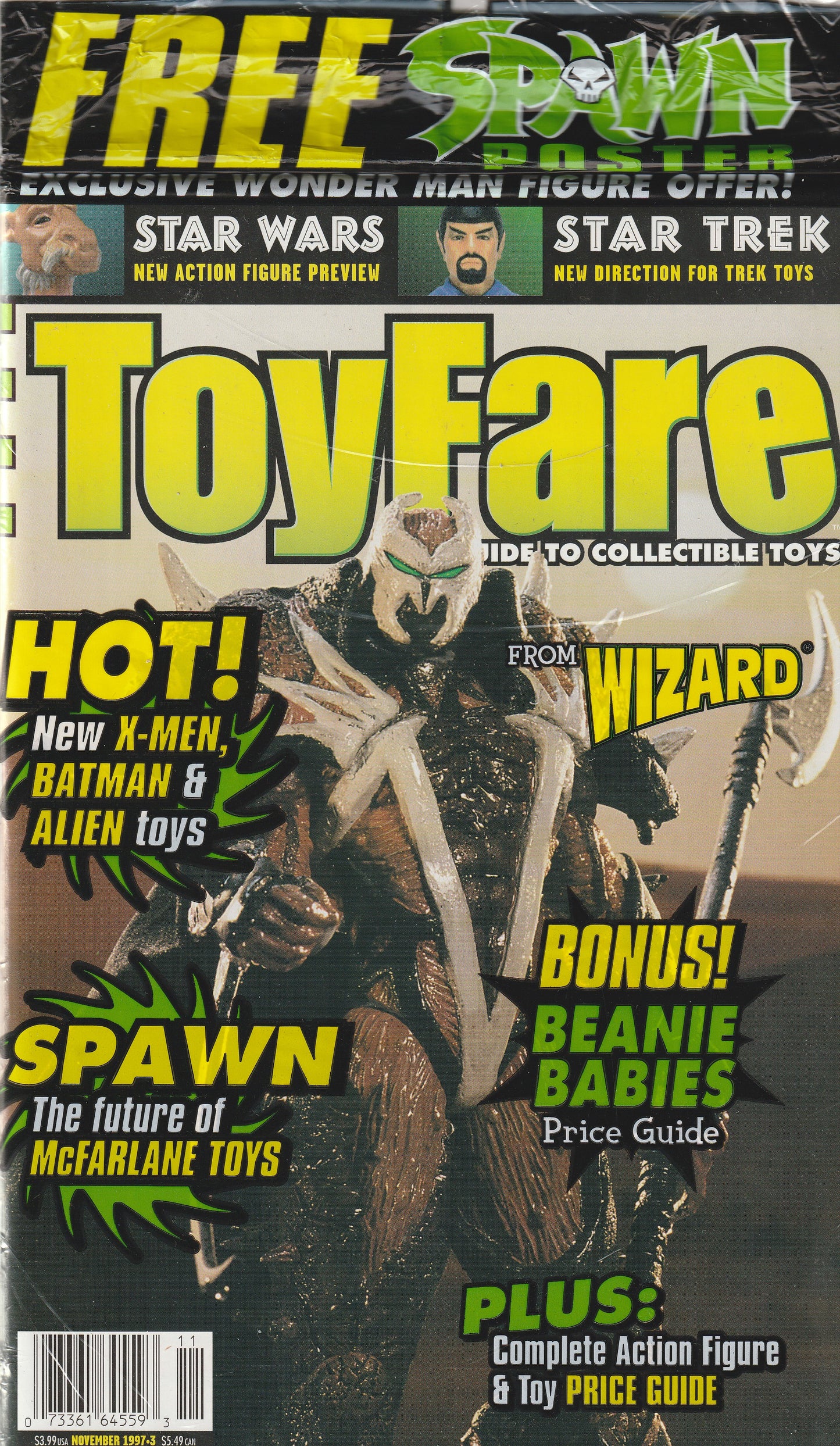 TOYFARE #3 || WIZARD PUBLICATIONS || NOV 1997