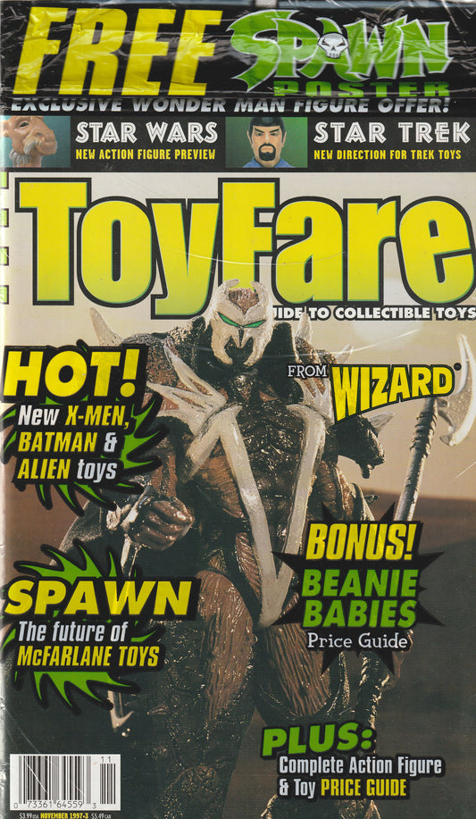 TOYFARE #3 || WIZARD PUBLICATIONS || NOV 1997