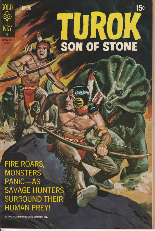 TUROK, SON OF STONE #73 - GOLD KEY - APR 1971 (7.5-8.0)