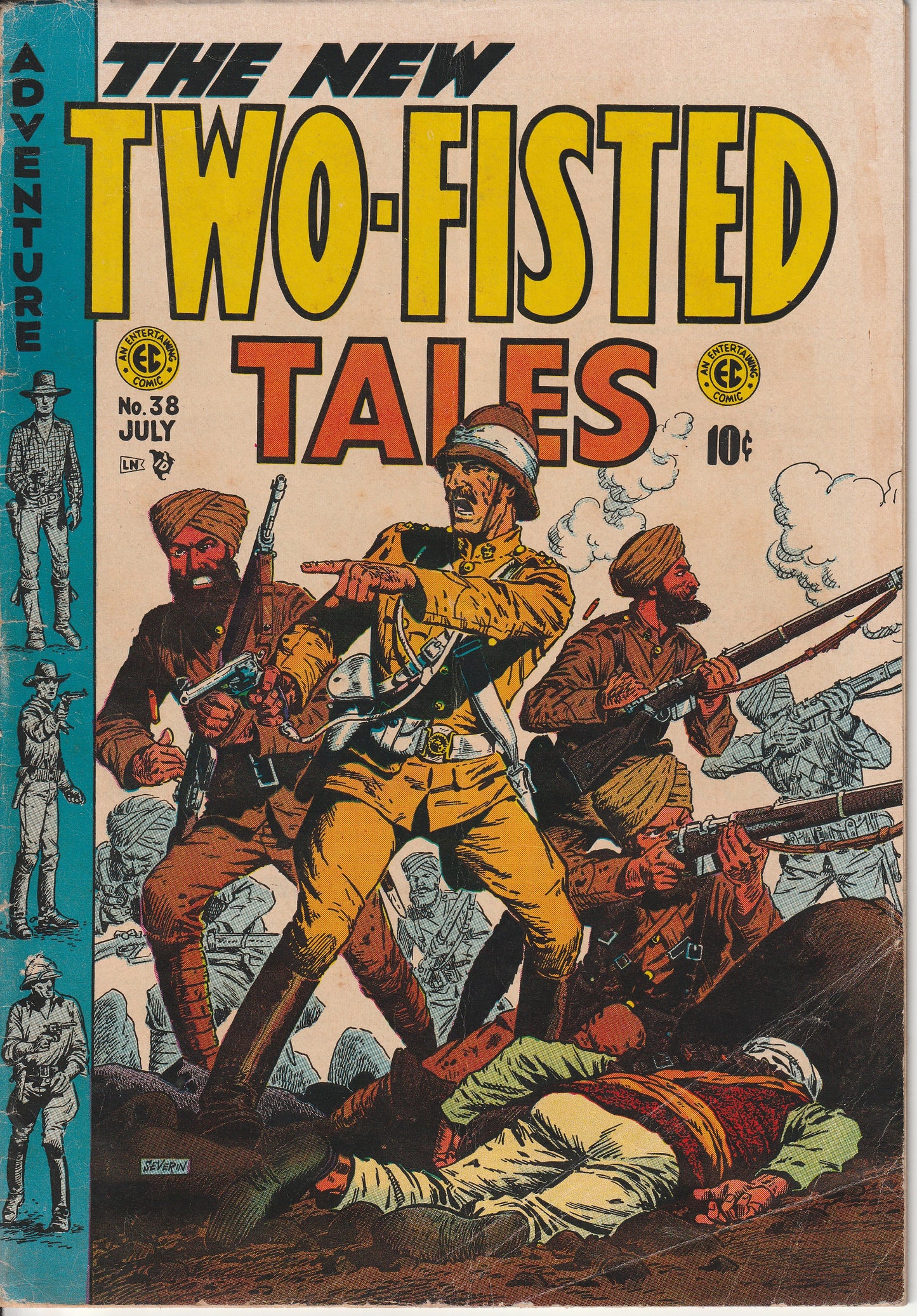 TWO FISTED TALES #38 - EC -JUL 1954 (3.5-4.0)