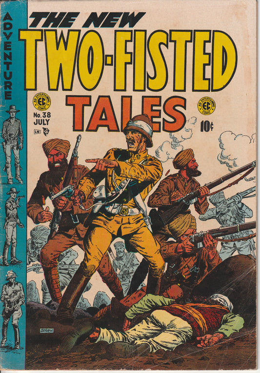 TWO FISTED TALES #38 - EC -JUL 1954 (3.5-4.0)