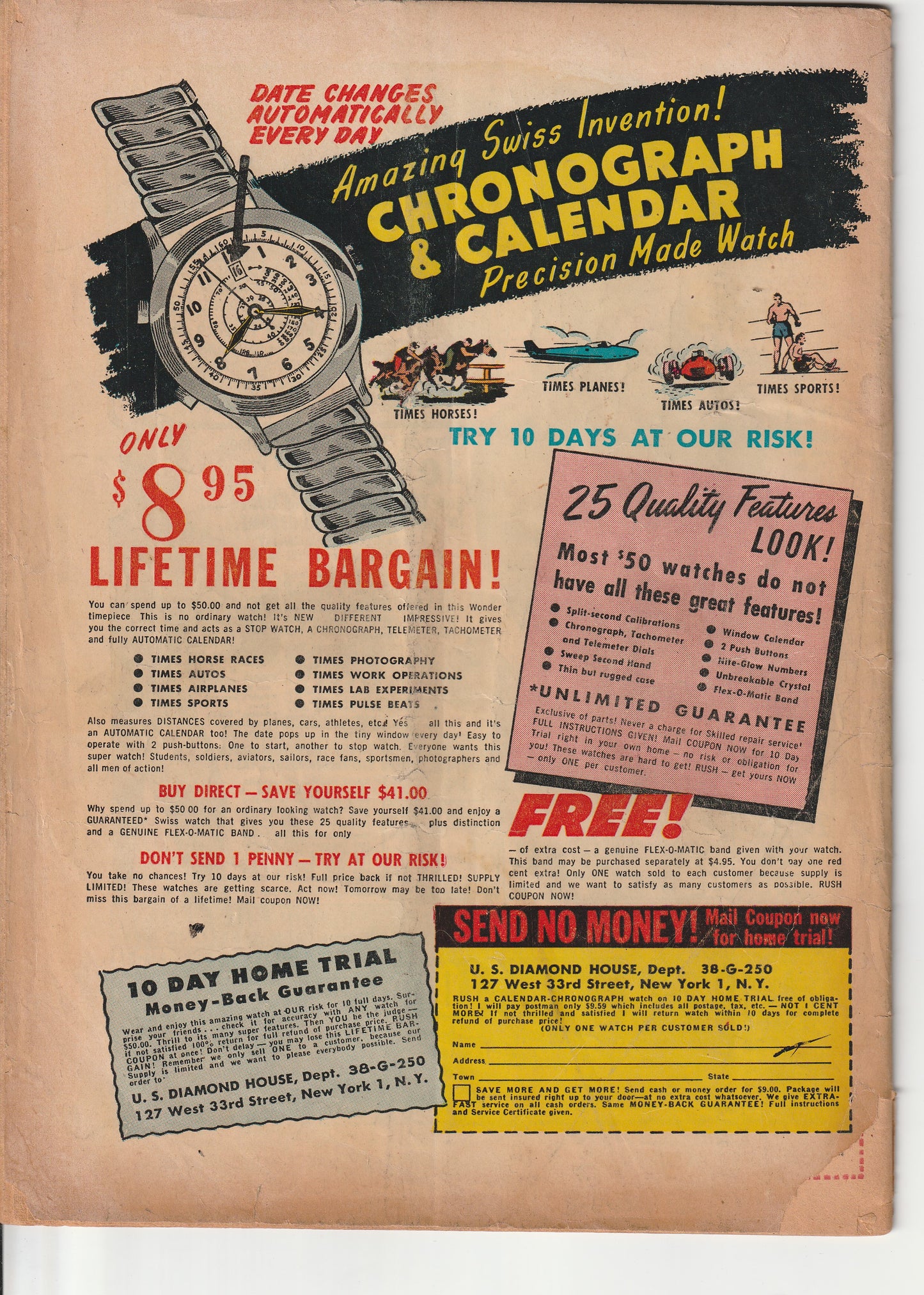 TWO FISTED TALES #29 - EC - SEP/OCT 1952 (2.5-3.0)
