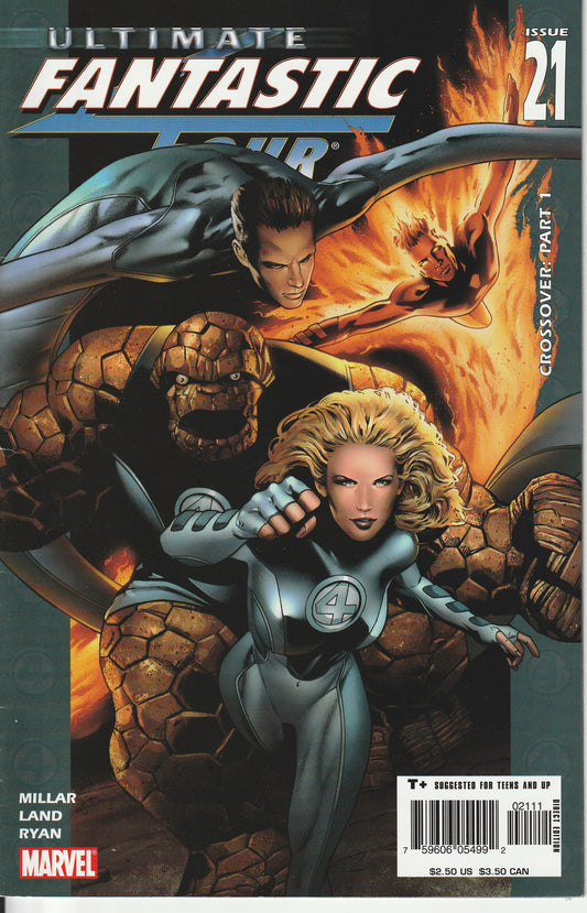 ULTIMATE FANTASTIC FOUR #21 - MARVEL - SEP 2005 (6.5-7.0)