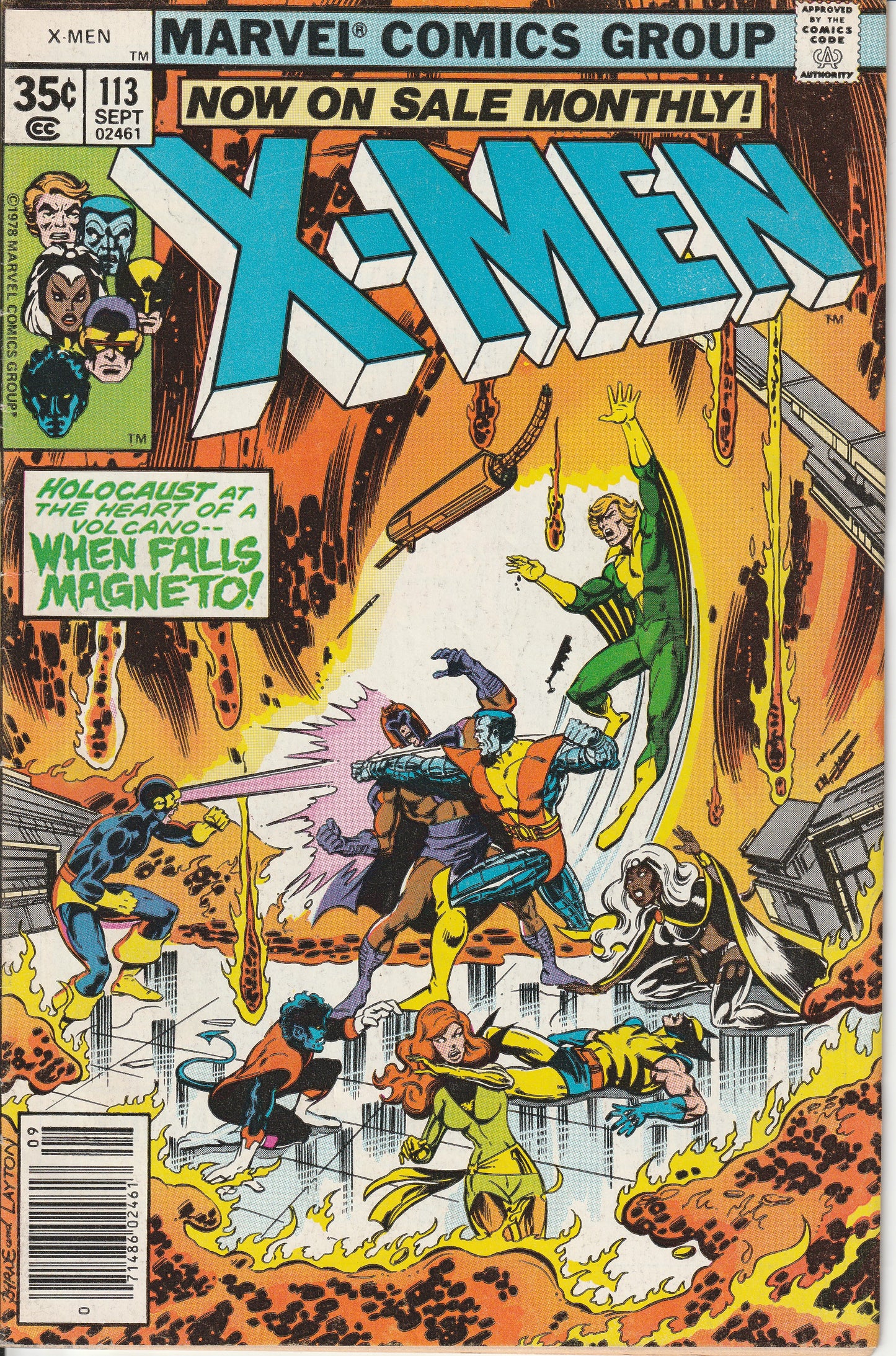X-MEN #113 - MARVEL COMICS - SEP 1978 (7.5)